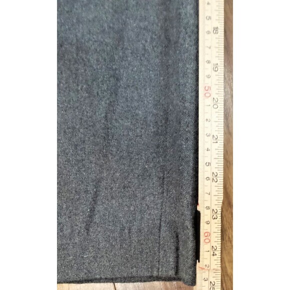 Women’s Plus Ava & Viv Ankle Pants 16 Grey Flat Front Workwear Trousers - Picture 7 of 10